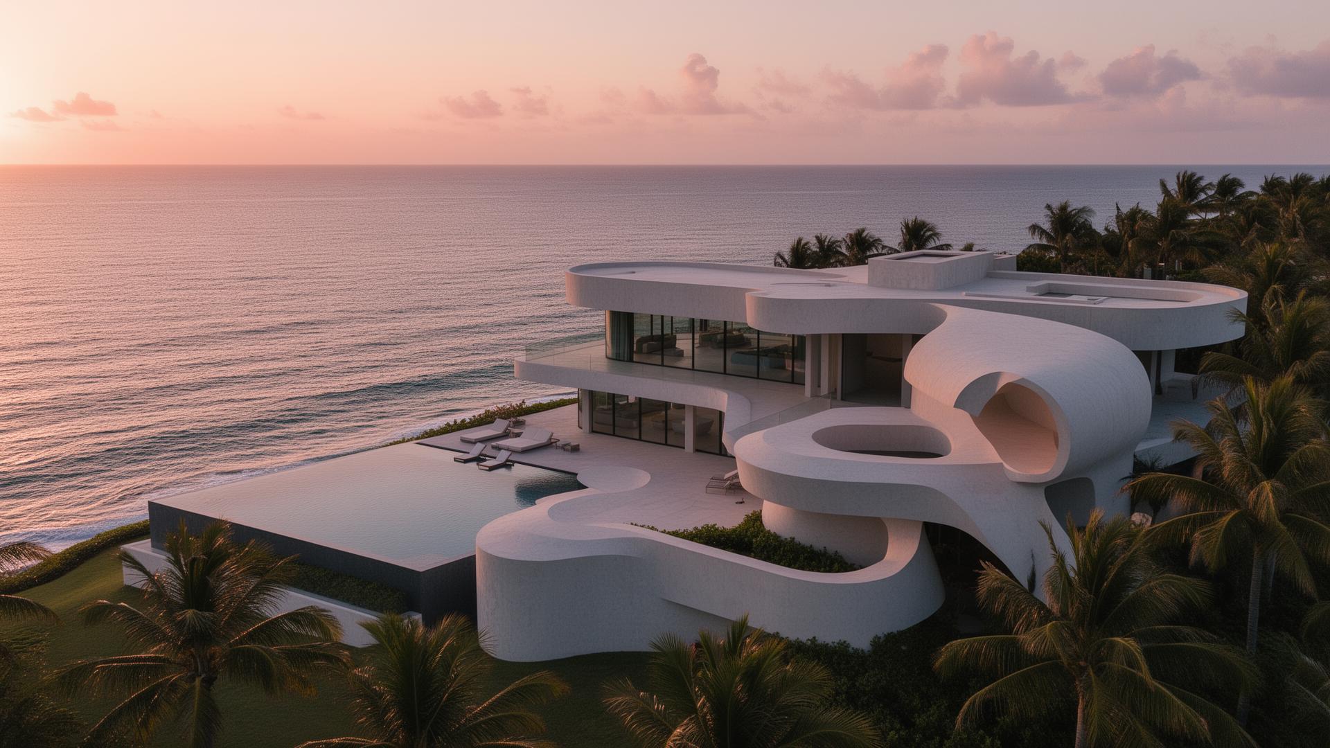 A sculptural villa above the Atlantic